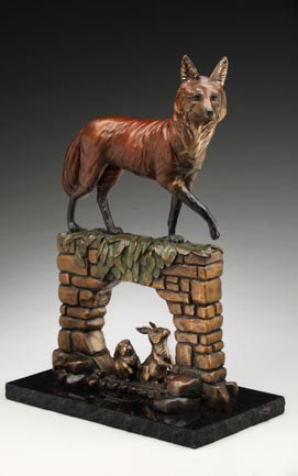 Clueless<br />17"L x 9"W x 24"H <br />Edition of 50