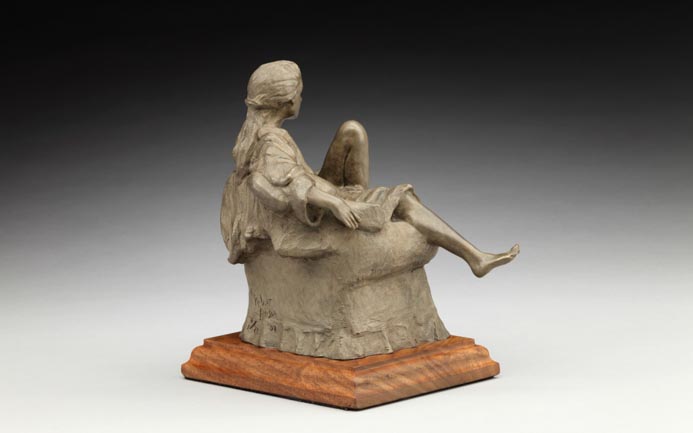 Fireside<br />8.5"L&nbsp; X 7"W&nbsp; X 5"H&nbsp; <br />Edition of 20