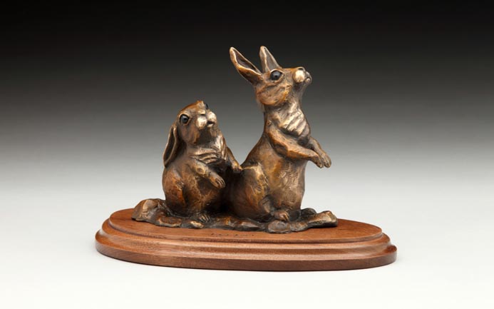 Let Us?<br />8"L&nbsp;X 5"W&nbsp;X&nbsp;5"H&nbsp; <br />Edition of 50