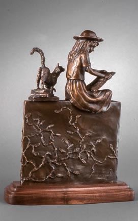 Study Buddies<br />18"L&nbsp; X 15"H&nbsp; X 4"W&nbsp; <br />Edition of 20