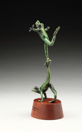 Toadly Balanced<br />11"H&nbsp;X 4"W&nbsp; <br />Edition of 50