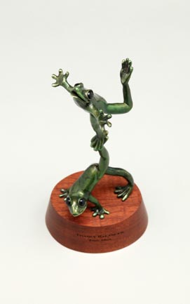 Toadly Balanced<br />11"H&nbsp;X 4"W&nbsp; <br />Edition of 50