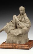 Fireside<br />8.5"L&nbsp; X 7"W&nbsp; X 5"H&nbsp; <br />Edition of 20