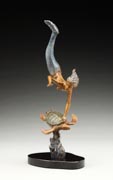 Turtle Taxi<br />14.25"L&nbsp;X 6"W&nbsp;X 4"H&nbsp; <br />Edition of 20